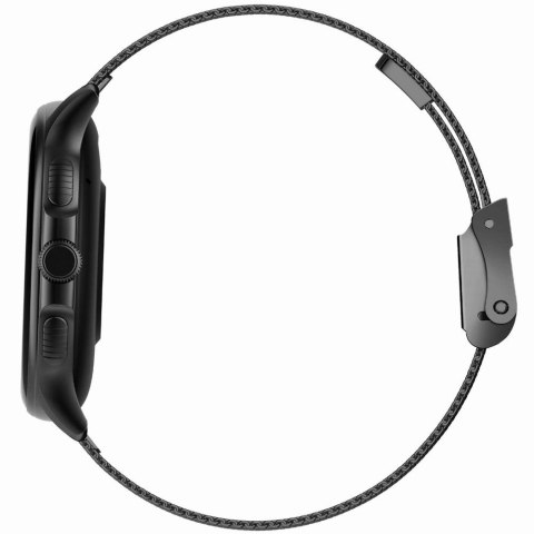 Smartwatch damski Gravity GT12-1 - czarny z bransoletą i paskiem