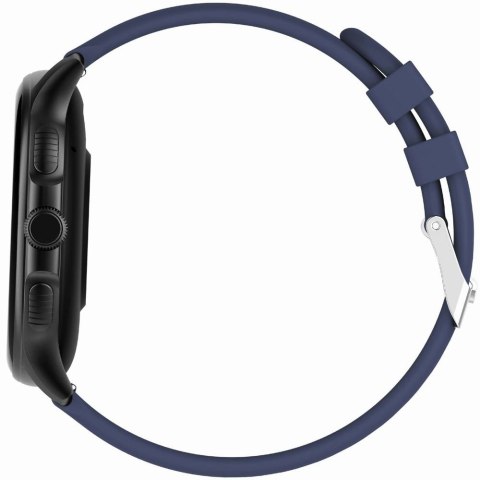 Smartwatch damski Gravity GT12-2 - granatowy z bransoletą