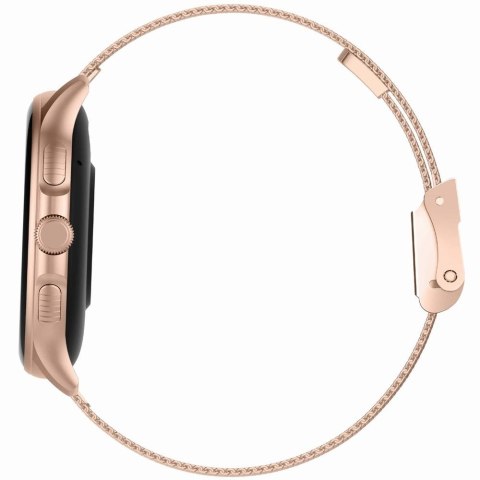 Smartwatch Damski Gravity GT12-5 Szary z Paskiem i Bransoletą