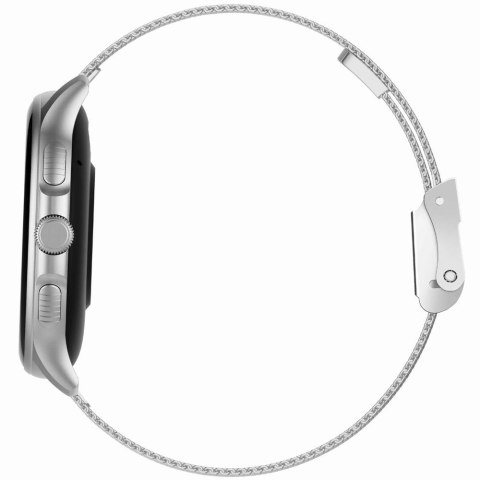 Smartwatch Damski Gravity GT12-7 Czarny + Srebrna Bransoleta