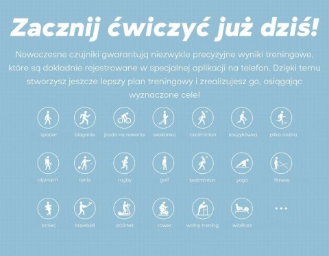 Smartwatch Damski GRAVITY GT15-10 Biały + Złota Bransoleta