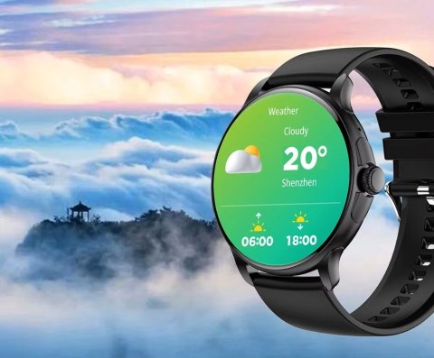 Smartwatch Damski Rubicon RNCF35 Black AMOLED 1.46"
