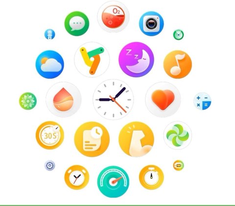 Smartwatch Damski Rubicon RNCF35 Black AMOLED 1.46"