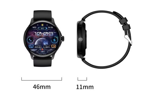 Smartwatch Damski Rubicon RNCF35 Black AMOLED 1.46"
