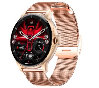 Smartwatch Damski Rubicon RNCF35 Rose Gold - Zestaw 2w1