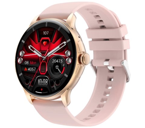 Smartwatch Damski Rubicon RNCF35 Rose Gold - Zestaw 2w1