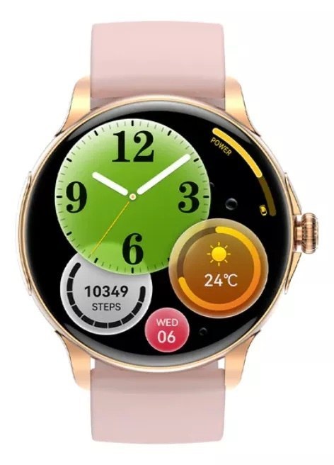 Smartwatch Damski Rubicon RNCF35 Rose Gold - Zestaw 2w1