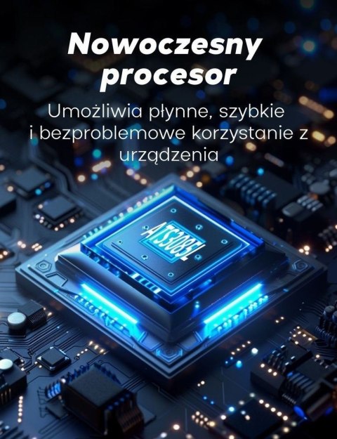 Smartwatch Gravity GT24-3 GPS AMOLED (Czarny + Pomarańczowy)