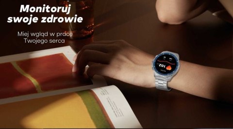 Smartwatch Męski GRAVITY GT16-2 Black z bransoletą