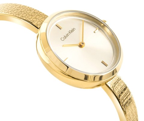 Zegarek Damski Calvin Klein Iconic 25200182 Złoty Bangle