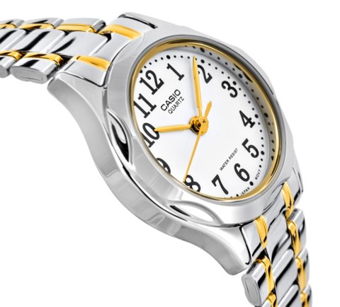 Zegarek Damski Casio LTP-1275SG-7BDF Srebrno-Złoty + BOX