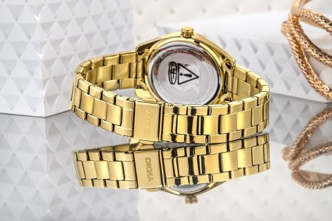 Zegarek Damski DKNY Chambers Midi Gold DK1L016M0065