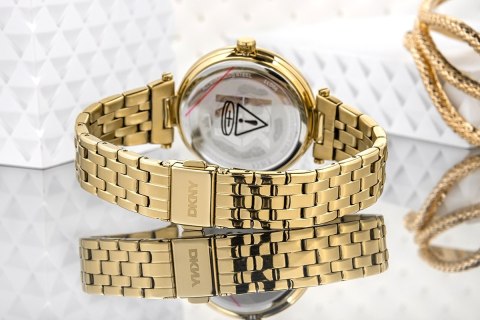Zegarek Damski DKNY Downtown Multi Złoty