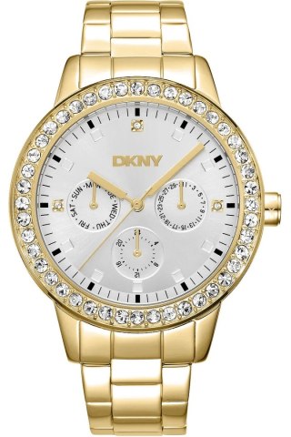 Zegarek Damski DKNY Parsons Multi Glitz Złoty