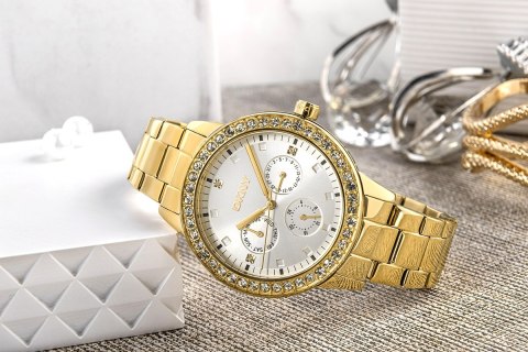 Zegarek Damski DKNY Parsons Multi Glitz Złoty