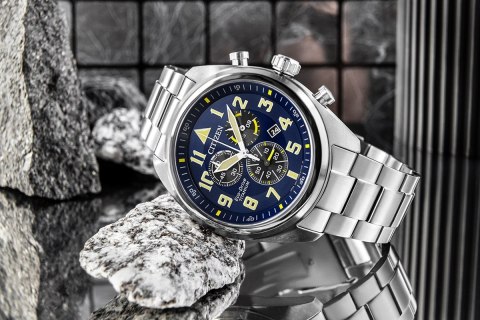 Zegarek Męski CITIZEN Super Titanium Eco-Drive AT2480-81L + BOX