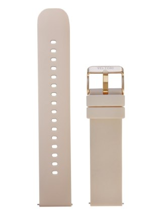 Pasek silikonowy Veltori VT310 20mm - Cappucino