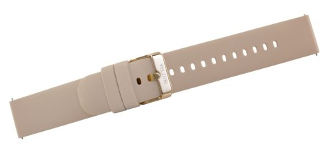 Pasek silikonowy Veltori VT310 20mm - Cappucino