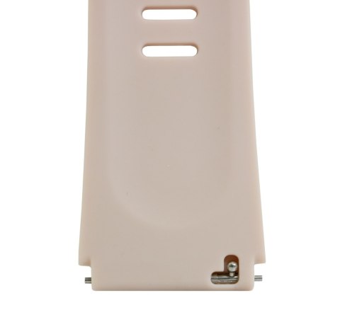 Pasek Silikonowy do Smartwatcha VELTORI VT320 20mm Beżowy