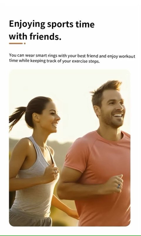 Smart Ring RUBICON R2 Rose Gold SIZE-7