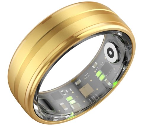 Smart Ring RUBICON R6 Gold - Złota elegancja i technologia
