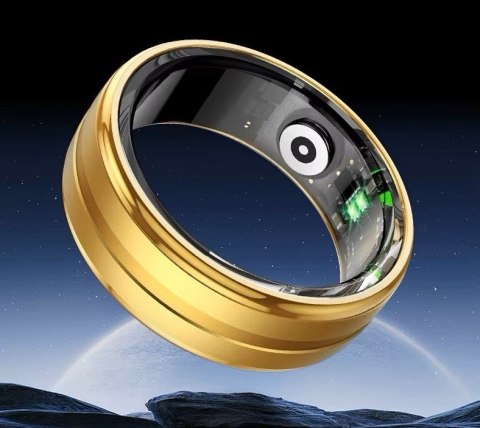 Smart Ring RUBICON R6 Gold - Złota elegancja i technologia
