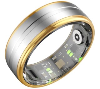 Smart Ring RUBICON R6 Gold/Silver - Rozmiar 11