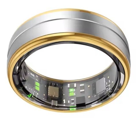Smart Ring RUBICON R6 Gold/Silver - Rozmiar 11