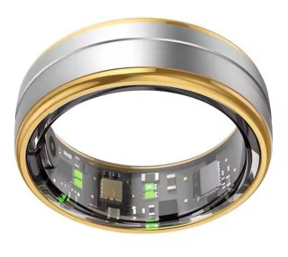 Smart Ring RUBICON R6 Gold/Silver - Rozmiar 12