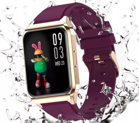 Smartwatch Rubicon RNCE89 Rose Gold z Funkcją Termometru