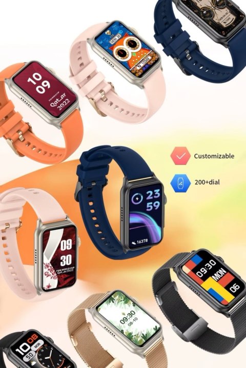Smartwatch Damski Rubicon RNCF06 - Czarno-Granatowy
