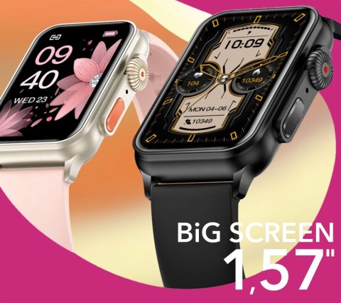 Smartwatch Damski Rubicon RNCF06 - Czarno-Granatowy