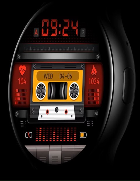 Smartwatch Damski Rubicon RNCF11 AMOLED Bluetooth Call Silver