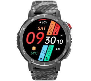 Smartwatch Męski Rubicon RNCF08 Black Moro