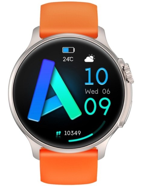 Smartwatch Męski Rubicon RNCF12 Tytan/Orange