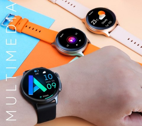 Smartwatch Męski Rubicon RNCF12 Tytan/Orange