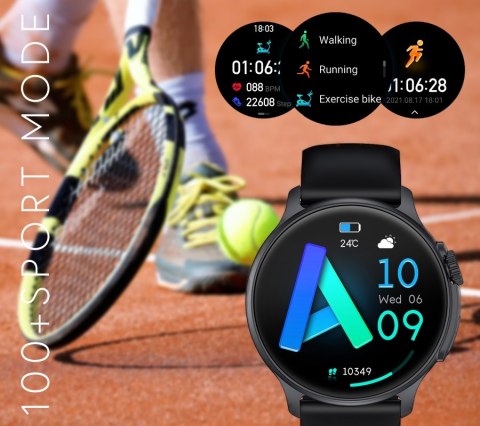 Smartwatch Męski Rubicon RNCF12 Tytan/Orange