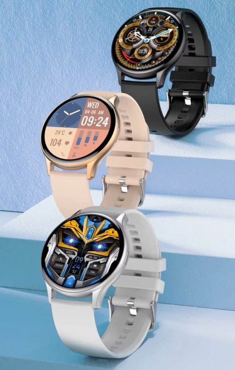 Smartwatch Rubicon RNCF11 Black AMOLED