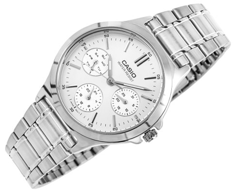 Zegarek Damski Casio LTP-V300D-7AUDF Stalowa Bransoleta