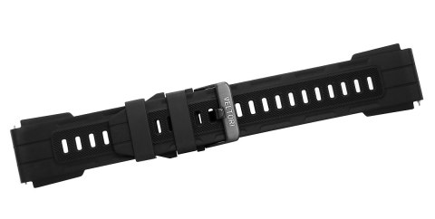 Silikonowy Pasek do Smartwatcha VELTORI VT130 22mm Czarny