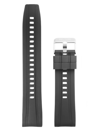 Silikonowy Pasek do Smartwatcha VELTORI VT150 22mm Czarny