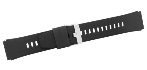 Pasek Silikonowy do Smartwatcha VELTORI VT160 22mm Czarny