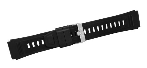 Pasek Silikonowy do Smartwatcha VELTORI VT200 22mm Czarny