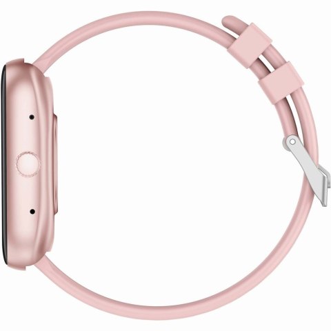Smartwatch Damski Gravity GT18-2 Różowy + Dodatkowy Biały Pasek