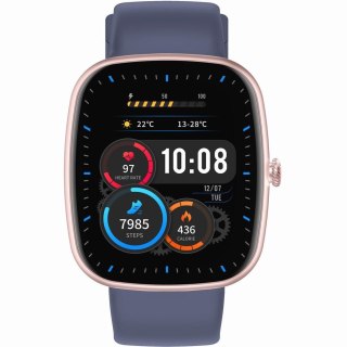 Smartwatch Damski Gravity GT18-3 Różowy + Granatowy Pasek