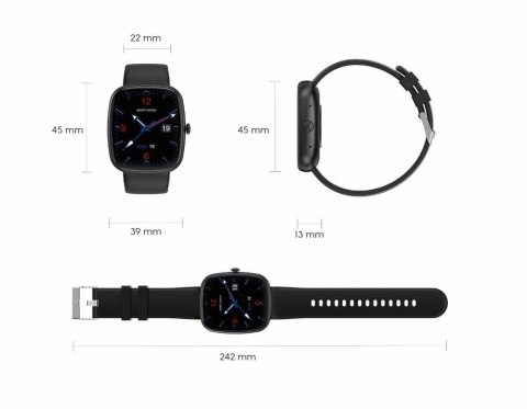 Smartwatch Damski Gravity GT18-3 Różowy + Granatowy Pasek