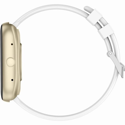 Smartwatch damski Gravity GT18-8 beżowy + dodatkowy biały pasek