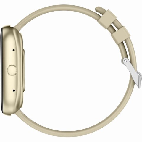 Smartwatch damski Gravity GT18-8 beżowy + dodatkowy biały pasek