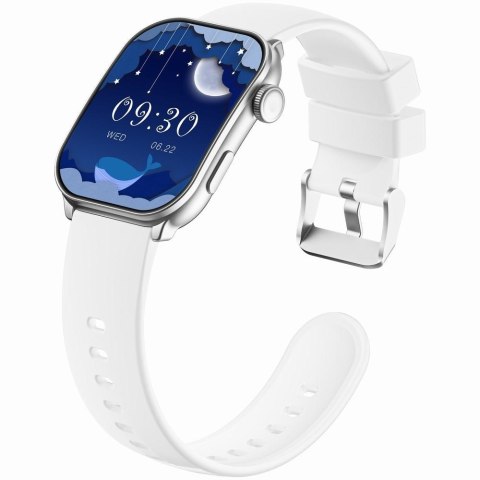 Smartwatch damski Gravity GT28-10 srebrny + pasek i bransoleta