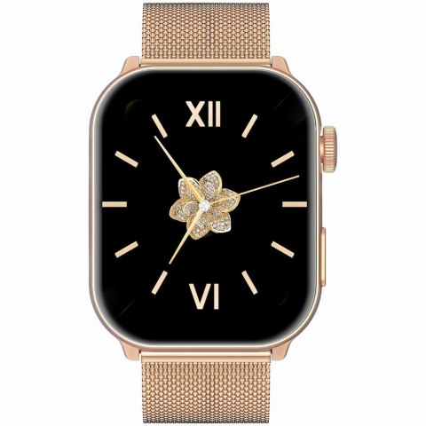 Smartwatch damski Gravity GT28-6 różowy + pasek i bransoleta